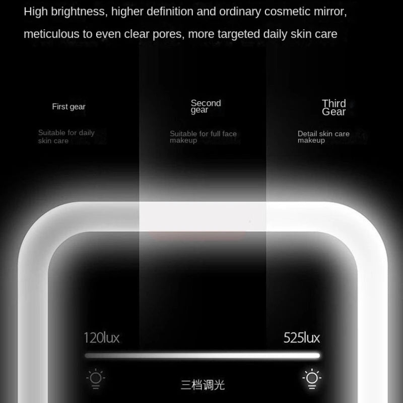 ESPELHO COM LED - TOUCH